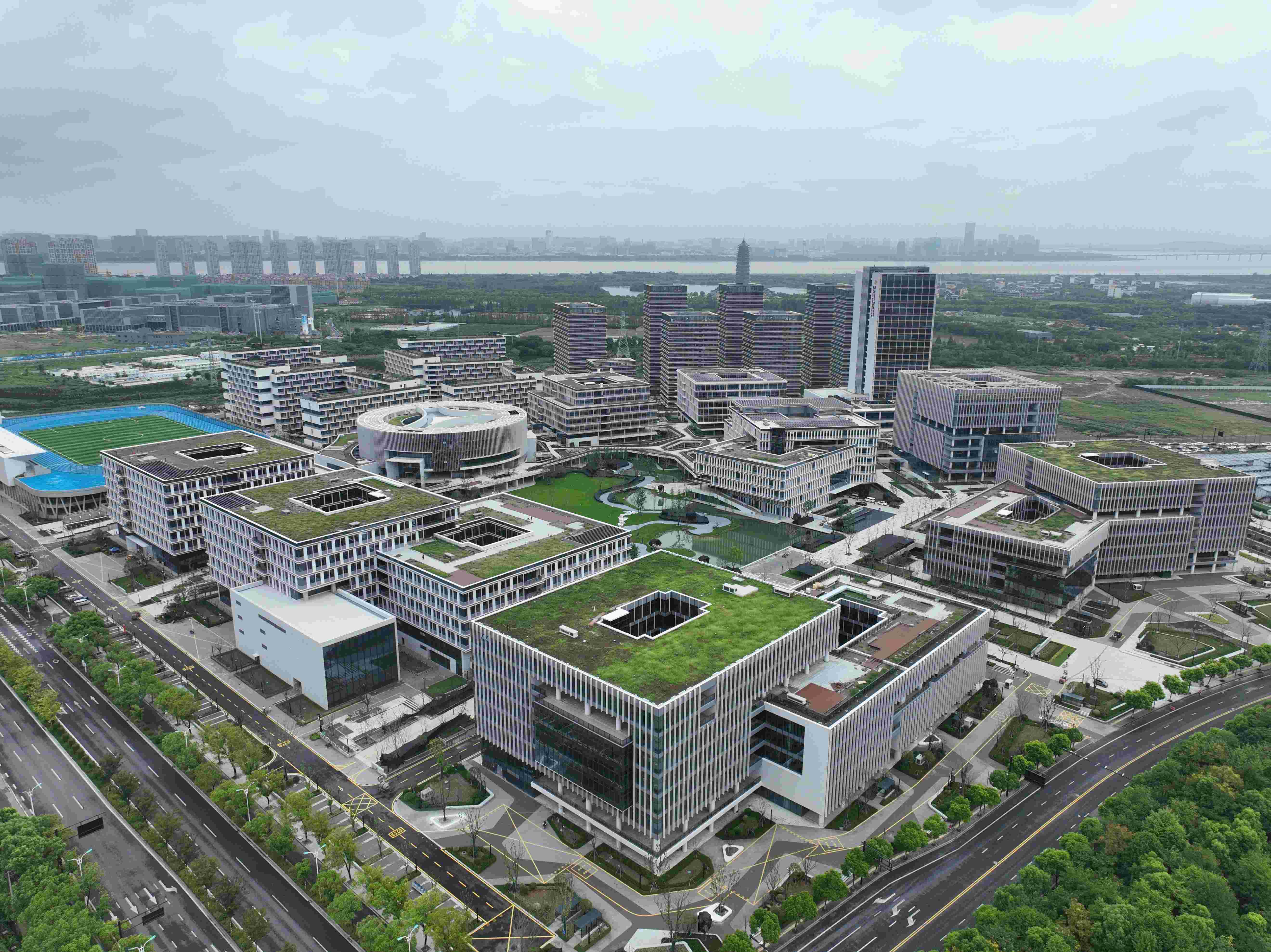 國泰集團承建的蕭山西電電子科技產業園EPC項目即將正式交付